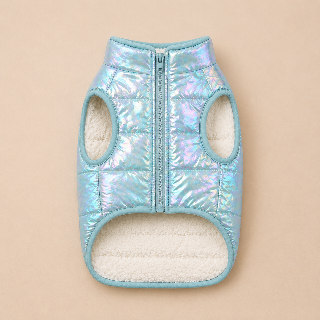 Chaleco Aurora Celeste