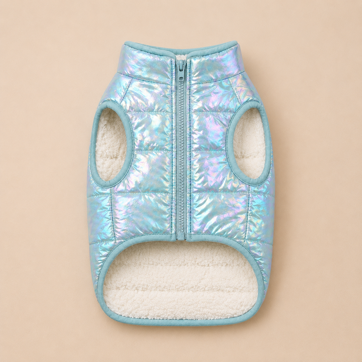 Chaleco Aurora Celeste