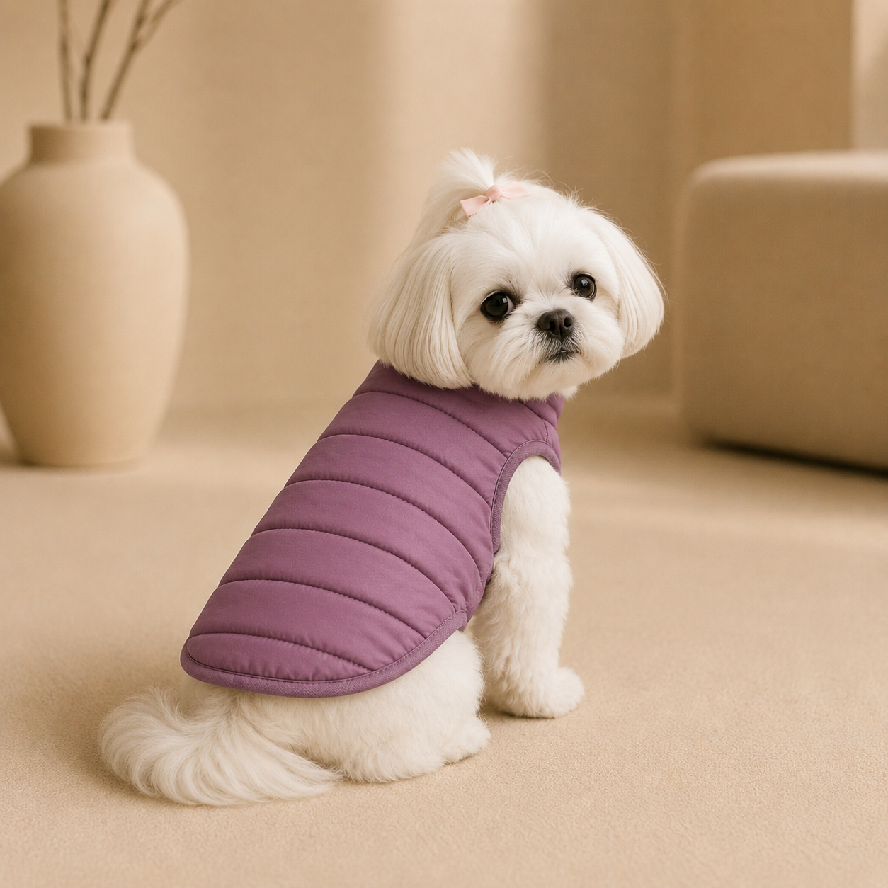Chaleco Mauve