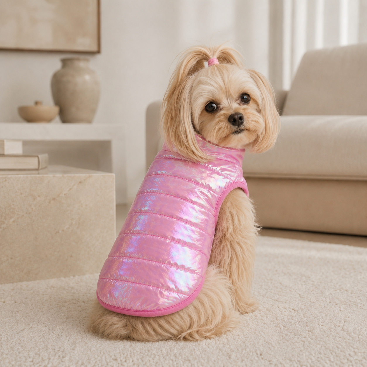 Chaleco Aurora Rosé