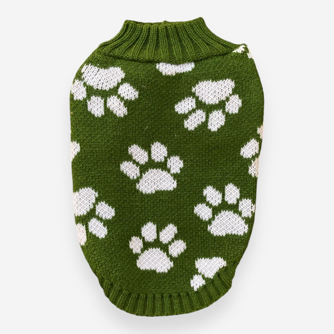 Sweater Paw Prints