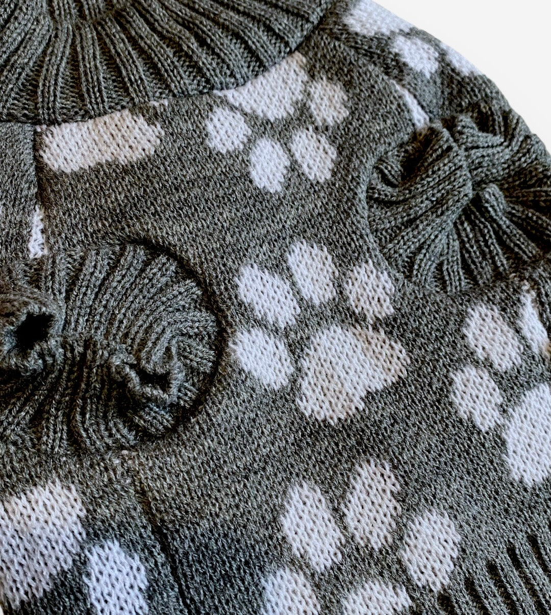 Sweater Paw Prints
